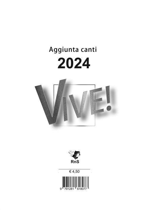 Vive! Aggiunta canti 2024 - copertina