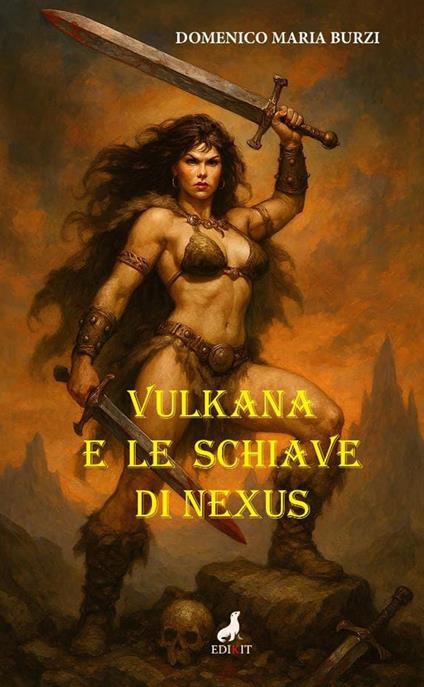 Vulkana e le schiave di Nexus - Domenico Maria Burzi - copertina