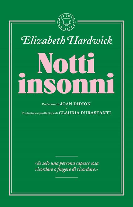 Notti insonni - Elizabeth Hardwick,Claudia Durastanti - ebook