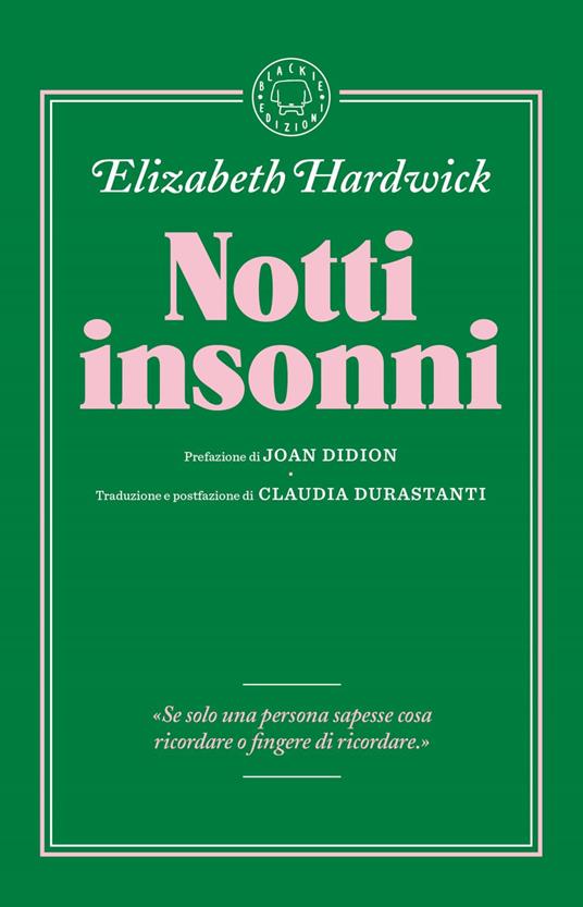 Notti insonni - Elizabeth Hardwick,Claudia Durastanti - ebook