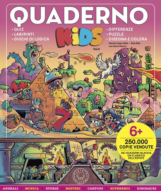 Quaderno kids. Vol. 3 - Daniel López Valle,Cristóbal Fortúnez - copertina