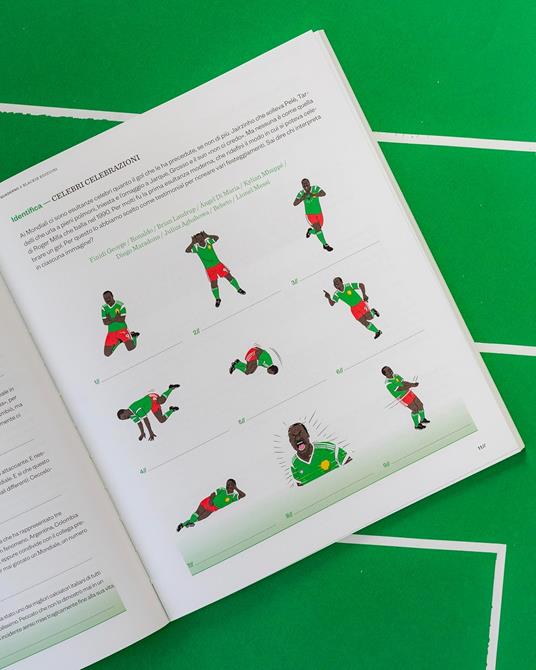 Quaderno del calcio mondiale. Quaderno di compiti delle vacanze per adulti - 5