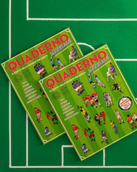 Quaderno del calcio mondiale. Quaderno di compiti delle vacanze per adulti - 6