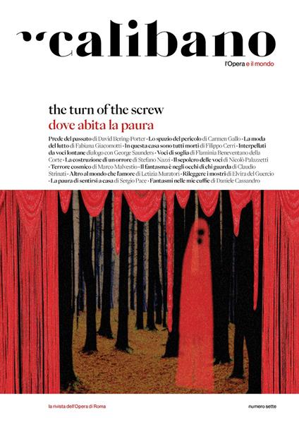 Calibano. L'Opera e il mondo (2025). Ediz. a colori. Vol. 7: The turn of the screw. Dove abita la paura - copertina