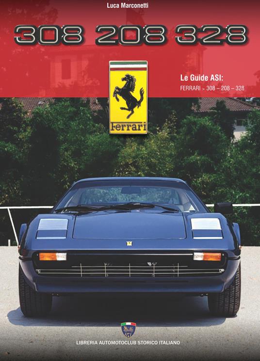 Ferrari 308-208-328 - Luca Marconetti - copertina