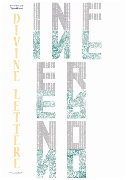 Divine Lettere. Inferno da parete. Ediz. illustrata - Edoardo Salvi,Filippo Giaconi - copertina