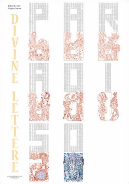 Divine Lettere. Paradiso da parete. Ediz. illustrata - Edoardo Salvi,Filippo Giaconi - copertina