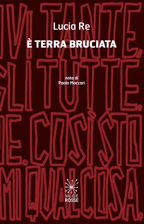 È terra bruciata - Lucia Re - copertina
