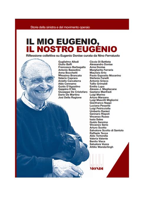 Il mio Eugenio, il nostro Eugenio - copertina