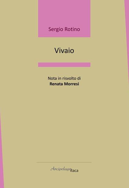 Vivaio - Sergio Rotino - copertina