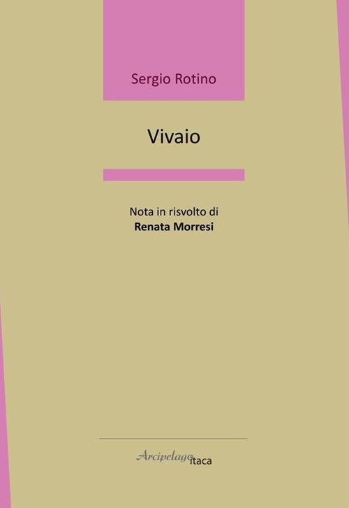 Vivaio - Sergio Rotino - copertina