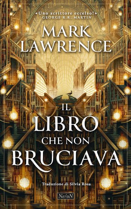 Il libro che non bruciava - Mark Lawrence - copertina