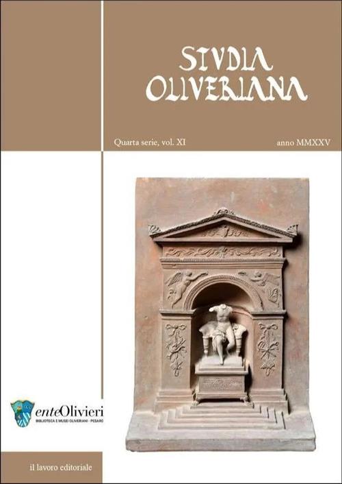 Studia Oliveriana. Quarta serie (2025). Vol. 11 - copertina