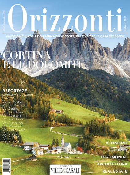 Orizzonti (2024). Ediz. a colori. Vol. 2: Cortina e le Dolomiti - copertina