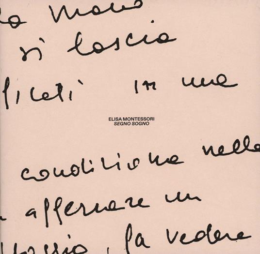 Segno sogno - Elisa Montessori - copertina