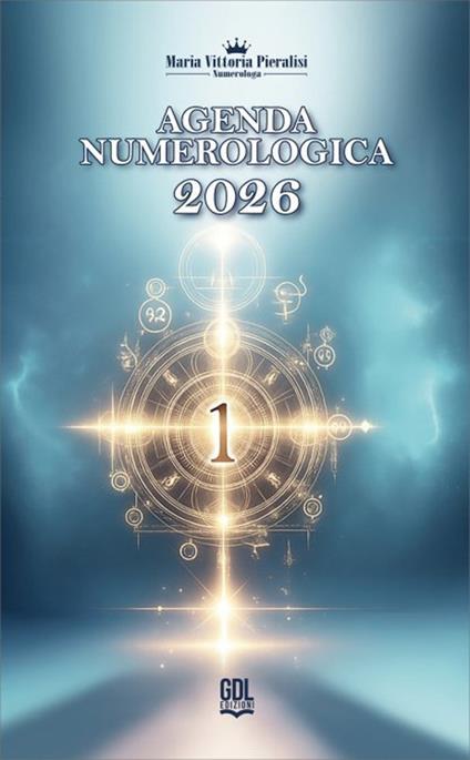 Agenda numerologica 2026 - Maria Vittoria Pieralisi - copertina