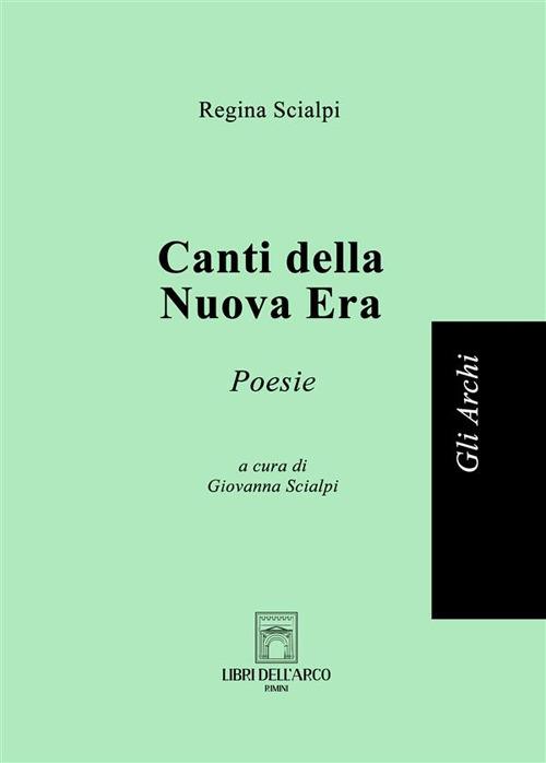 Canti della nuova era - Regina Scialpi - copertina