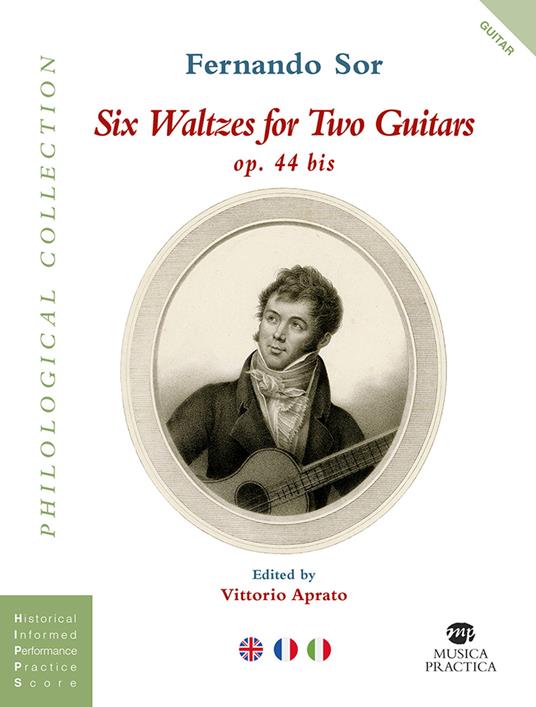 Six waltzes for two guitars. Ediz. italiana, inglese e francese - Fernando Sor - copertina