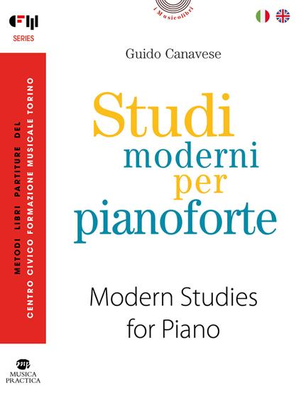 Studi moderni per pianoforte-Modern studies for piano - Guido Canavese - copertina
