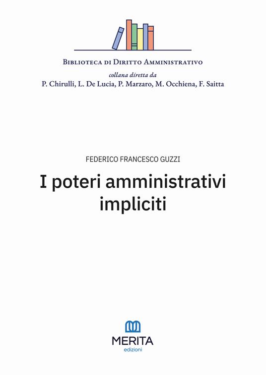 I poteri amministrativi impliciti - Federico Francesco Guzzi - copertina