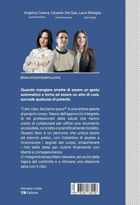 Caro cibo, facciamo pace? - Angelica Cesena,Eduardo Del Gais,Laura Battaglia - 3