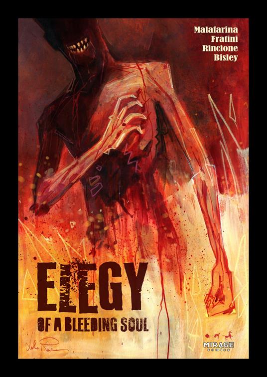 Elegy of a bleeding soul. Ediz. variant - Lorenzo Malafarina - copertina