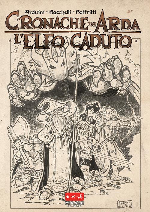 L'elfo caduto. Cronache di Arda. Ediz. variant - Roberto Arduini - copertina