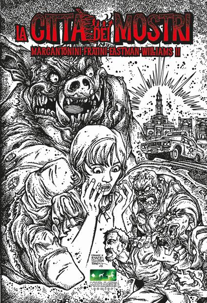 La città dei mostri. Ediz. variant - Francesco Marcantonini - copertina