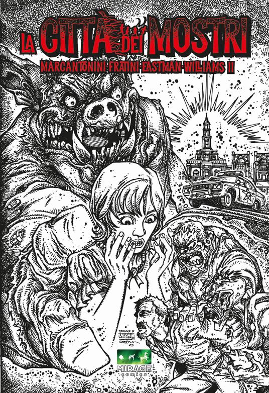 La città dei mostri. Ediz. variant - Francesco Marcantonini - copertina