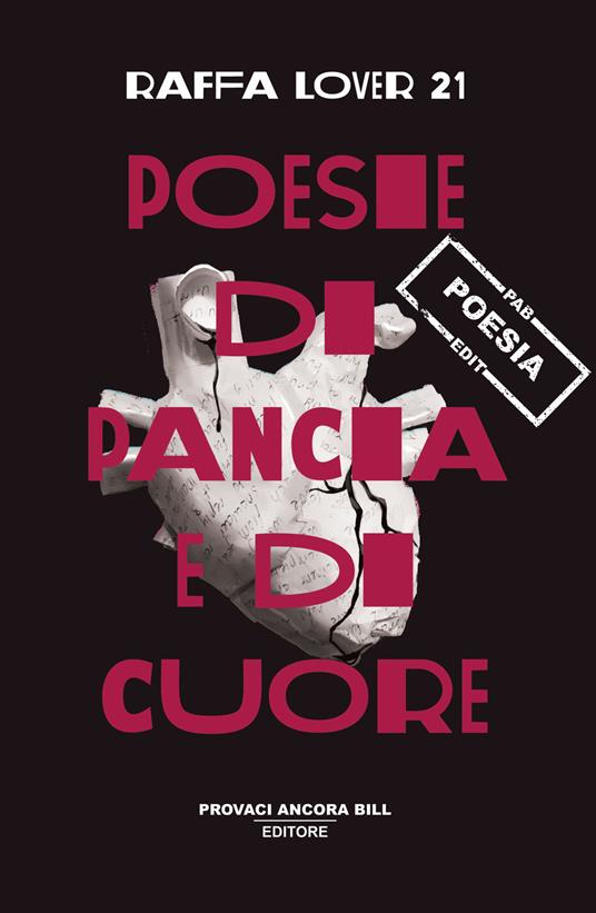 Poesie di pancia e di cuore - Lover 21 Raffa - copertina