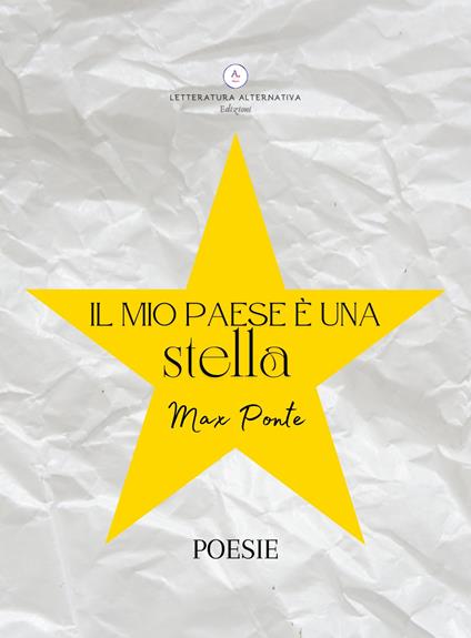Il mio paese è una stella - Max Ponte - copertina