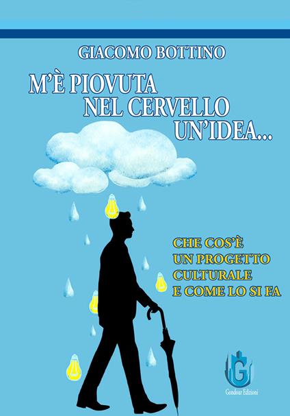 M'è piovuta nel cervello un'idea. Che cos’è un progetto culturale e come lo si fa. Ediz. illustrata - Giacomo Bottino - copertina