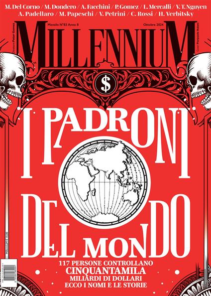 MillenniuM (2024). Vol. 83: I padroni del mondo - copertina