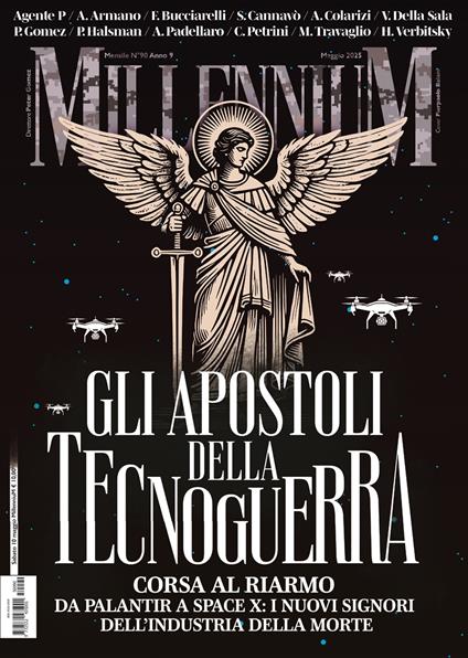 MillenniuM (2025). Vol. 90: Gli apostoli della tecnoguerra - copertina