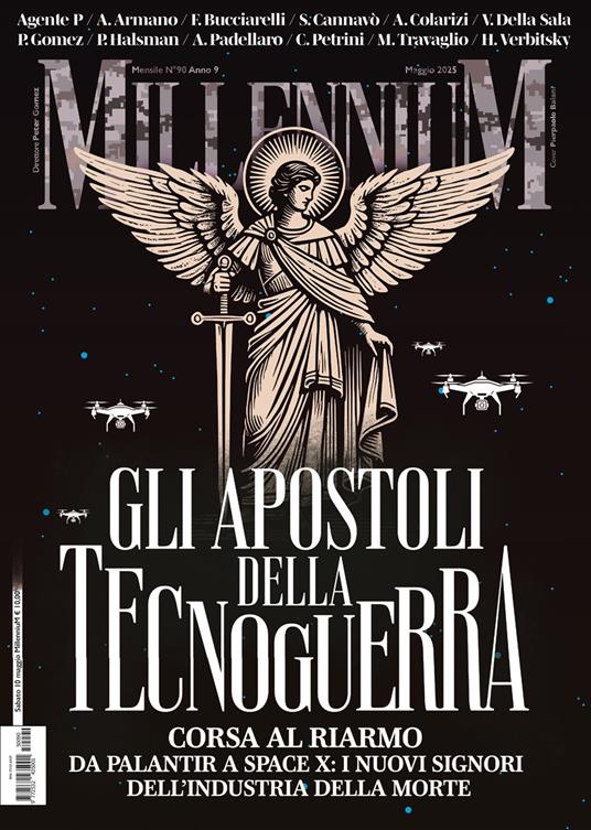 MillenniuM (2025). Vol. 90: Gli apostoli della tecnoguerra - copertina