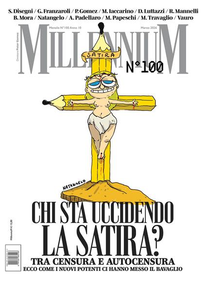 MillenniuM (2026). Vol. 100: Chi sta uccidendo la satira? - copertina