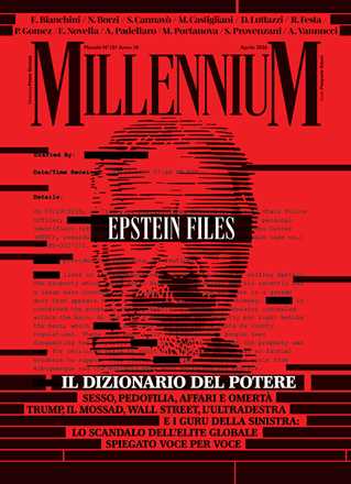 Libro MillenniuM (2026). Vol. 101: Epstein Files, il dizionario segreto del potere 