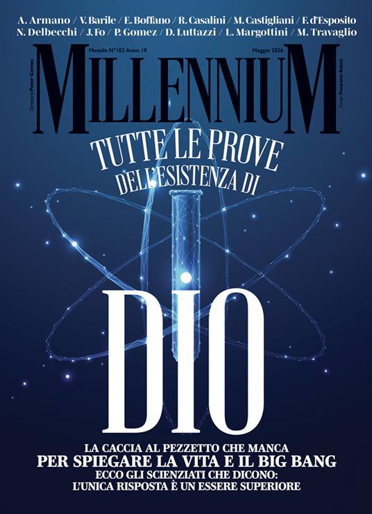 MillenniuM (2026). Vol. 101: Tutte le prove dell'esistenza di Dio - copertina