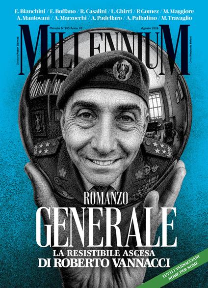 MillenniuM (2026). Vol. 105: Romanzo generale. La resistibile ascesa di Roberto Vannacci - copertina