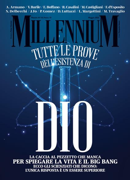 MillenniuM (2026). Vol. 102: Tutte le prove dell'esistenza di Dio - copertina