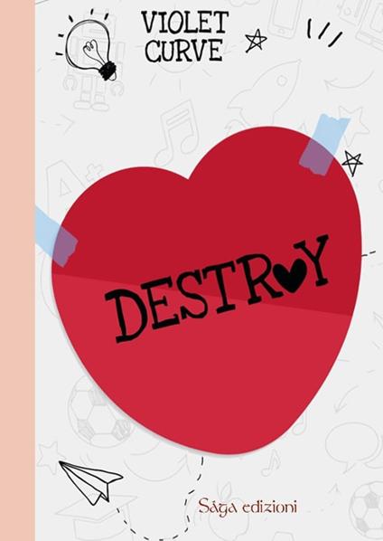 Destroy - Violet Curve - copertina