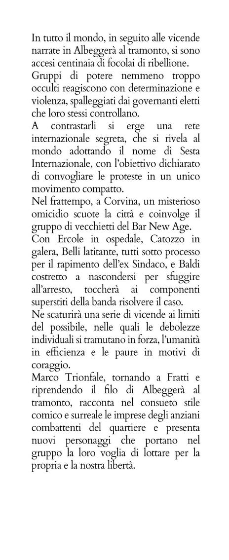 Il tempo del secondo sole - Marco Trionfale - 3