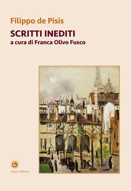 Scritti inediti - Filippo De Pisis - copertina