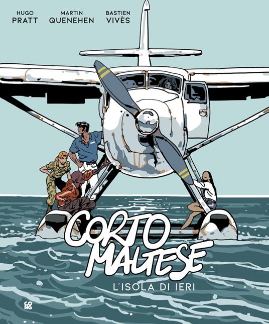 Corto Maltese. L'isola di ieri - Bastien Vivès,Martin Quenehen - copertina