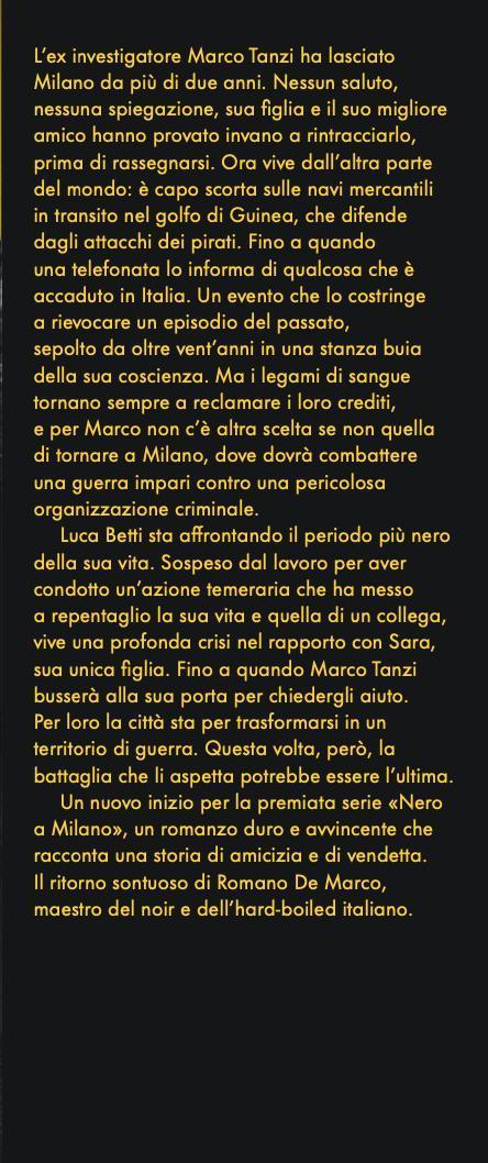 Dimenticare Milano - Romano De Marco - 2