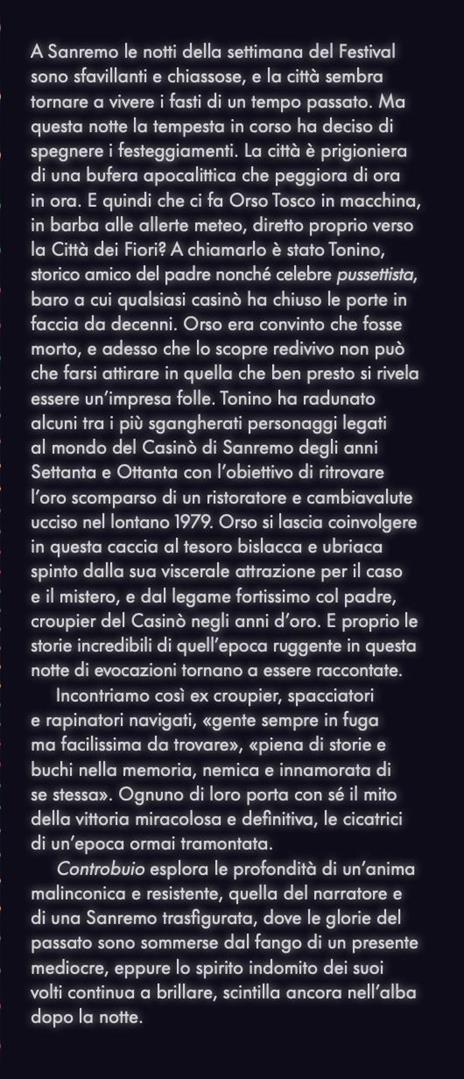 Controbuio. Vivere e morire al casinò di Sanremo - Orso Tosco - 2