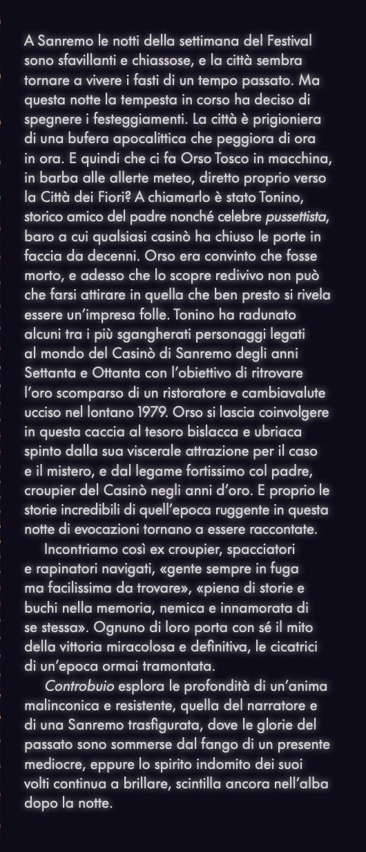 Controbuio. Vivere e morire al casinò di Sanremo - Orso Tosco - 2