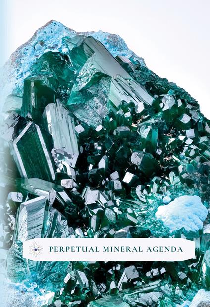 Perpetual mineral agenda. Nuova ediz. - Caterina Gaspari,Arianna Pecorelli - copertina
