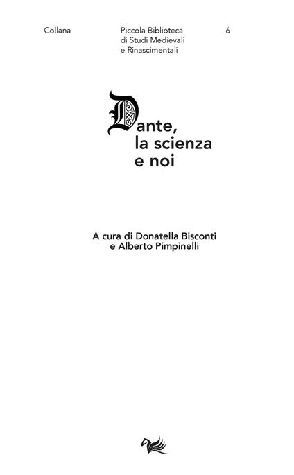 Dante, la scienza e noi - copertina