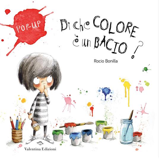 Di che colore è un bacio? Ediz. a colori - Rocio Bonilla - copertina